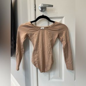 Prowear long sleeve ballet cut leotard from body wrappers